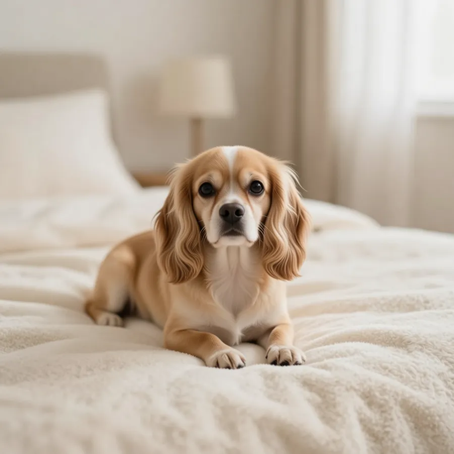 A Clumber Spaniel