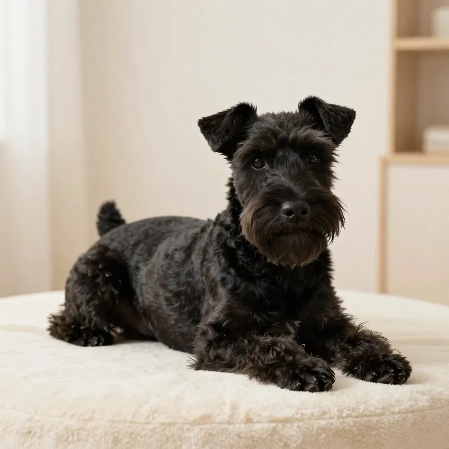 A Patterdale Terrier