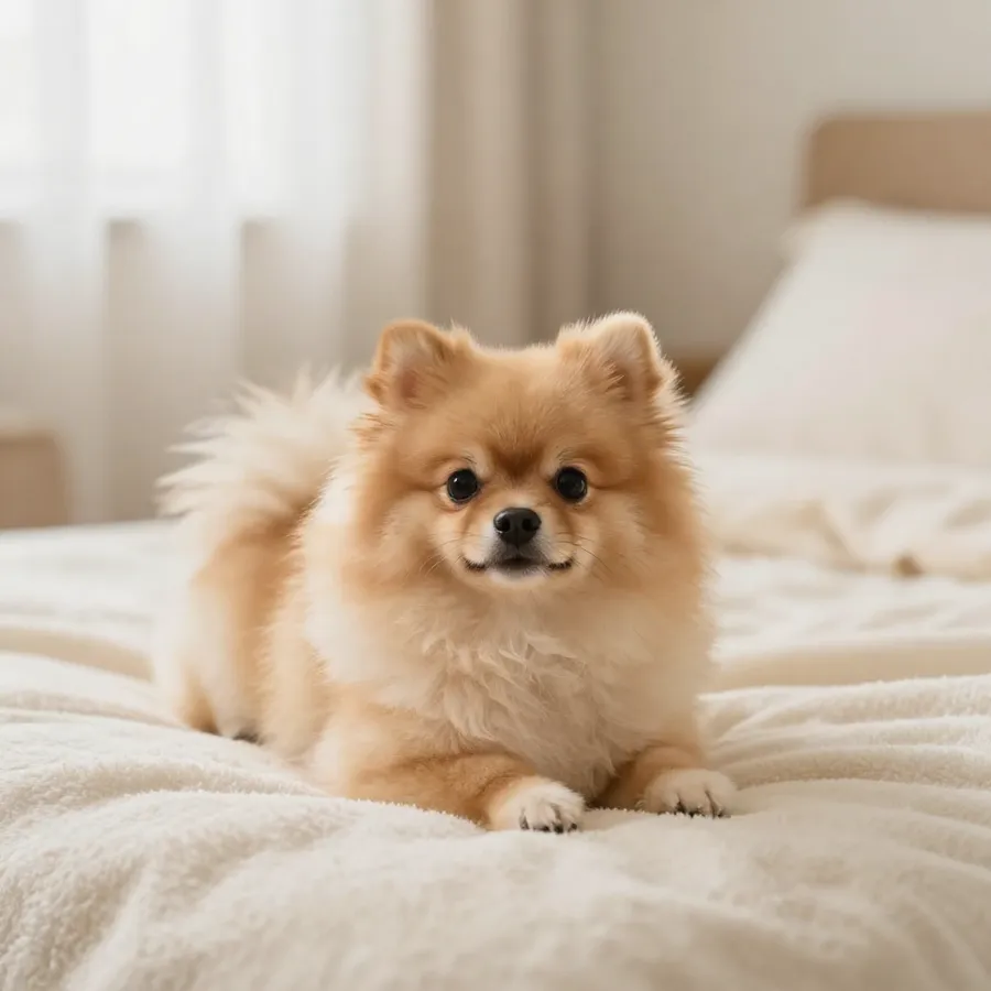A Pomeranian