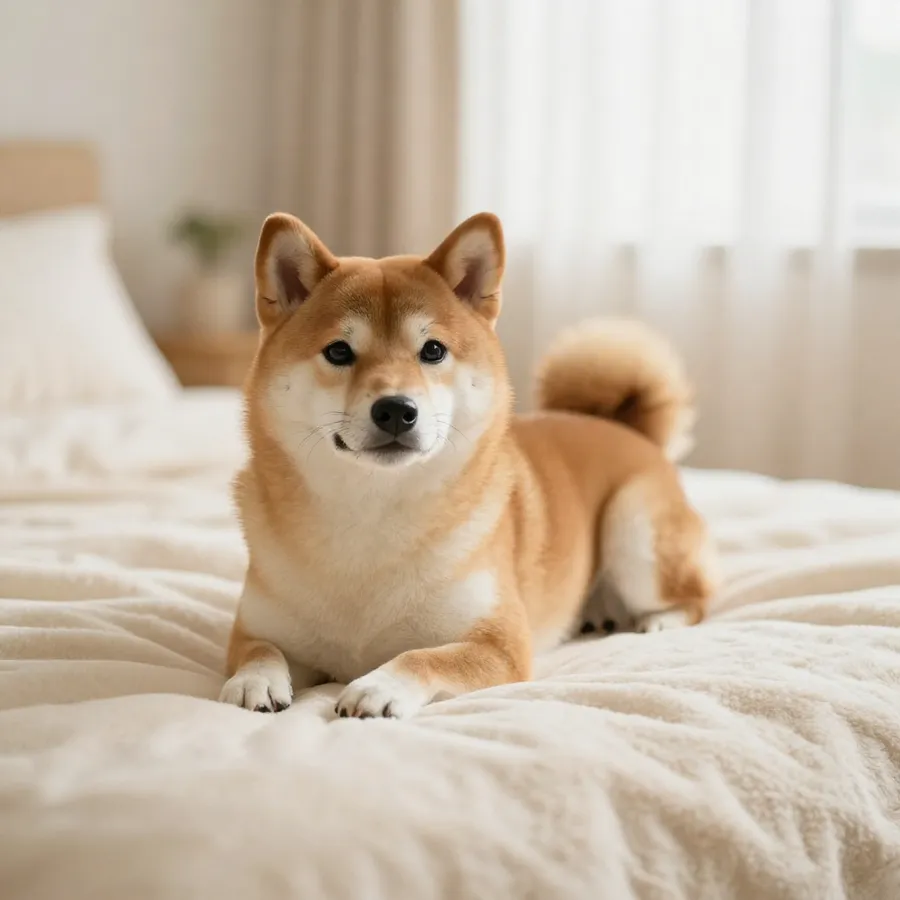 A Shiba Inu