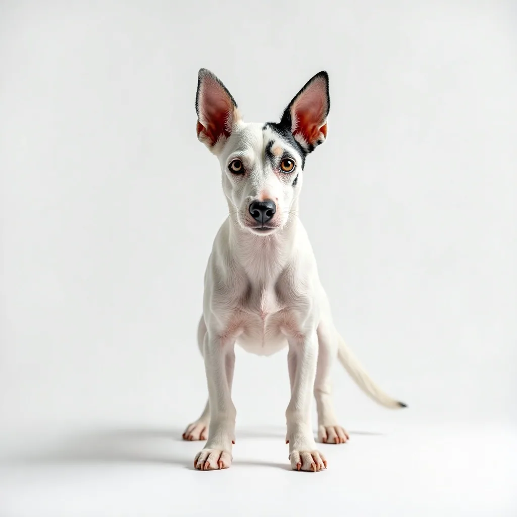 Chien Français Blanc et Noir