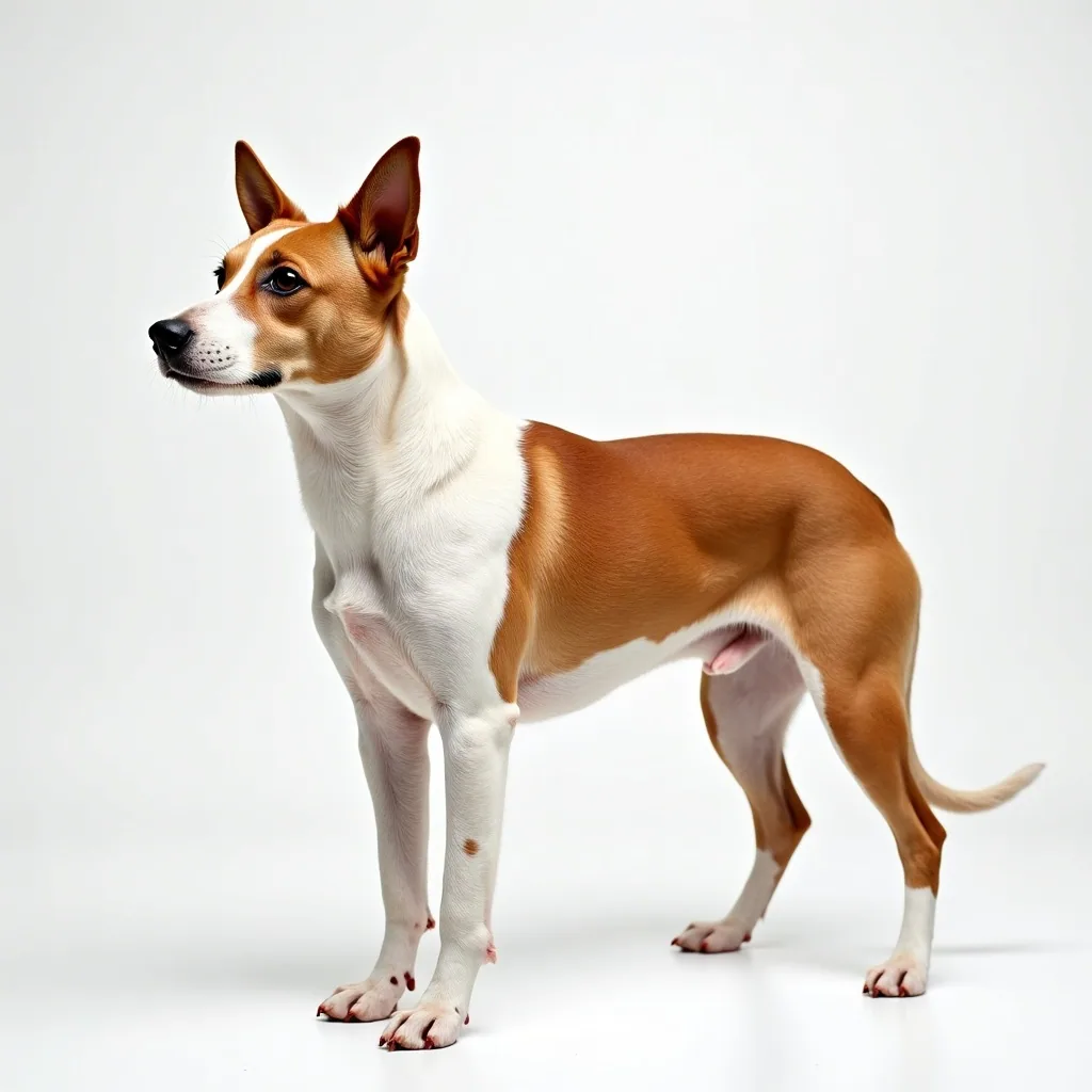 Chien Français Blanc et Orange