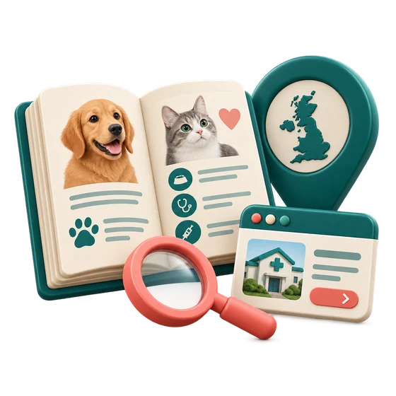 Pet guides, research and local services